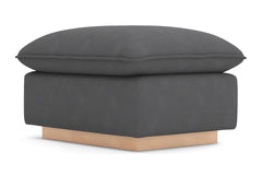 Olivia Ottoman :: Leg Finish: Natural / Size: 23x30