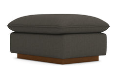 Olivia Ottoman :: Leg Finish: Pecan / Size: 25x35