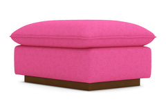 Olivia Ottoman :: Leg Finish: Pecan / Size: 25x35