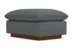 Olivia Ottoman :: Leg Finish: Pecan / Size: 25x35