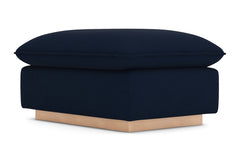 Olivia Ottoman :: Leg Finish: Natural / Size: 25x35