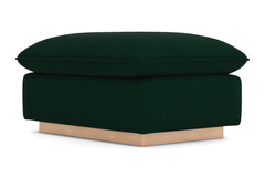 Olivia Ottoman :: Leg Finish: Natural / Size: 25x35