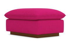 Olivia Ottoman :: Leg Finish: Pecan / Size: 25x35