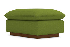 Olivia Ottoman :: Leg Finish: Pecan / Size: 25x35