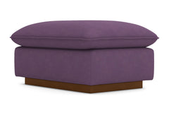Olivia Ottoman :: Leg Finish: Pecan / Size: 25x35