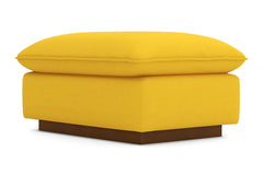 Olivia Ottoman :: Leg Finish: Pecan / Size: 25x35