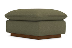 Olivia Ottoman :: Leg Finish: Pecan / Size: 25x35