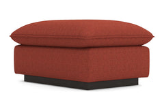 Olivia Ottoman :: Leg Finish: Espresso / Size: 25x35