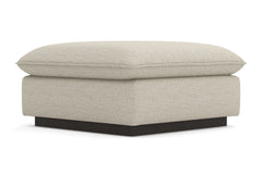 Olivia Ottoman :: Leg Finish: Espresso / Size: 35x35