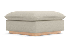 Olivia Ottoman :: Leg Finish: Natural / Size: 35x35