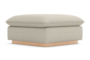 Olivia Ottoman :: Leg Finish: Natural / Size: 35x35