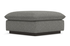 Olivia Ottoman :: Leg Finish: Espresso / Size: 35x35