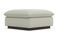 Olivia Ottoman :: Leg Finish: Espresso / Size: 35x35