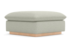 Olivia Ottoman :: Leg Finish: Natural / Size: 35x35