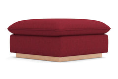 Olivia Ottoman :: Leg Finish: Natural / Size: 35x35
