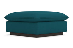 Olivia Ottoman :: Leg Finish: Espresso / Size: 35x35