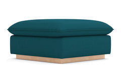 Olivia Ottoman :: Leg Finish: Natural / Size: 35x35