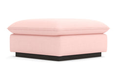 Olivia Ottoman :: Leg Finish: Espresso / Size: 35x35