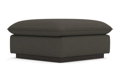 Olivia Ottoman :: Leg Finish: Espresso / Size: 35x35