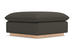 Olivia Ottoman :: Leg Finish: Natural / Size: 35x35