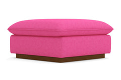 Olivia Ottoman :: Leg Finish: Pecan / Size: 35x35