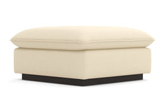Olivia Ottoman :: Leg Finish: Espresso / Size: 35x35
