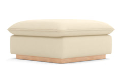 Olivia Ottoman :: Leg Finish: Natural / Size: 35x35
