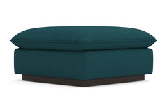 Olivia Ottoman :: Leg Finish: Espresso / Size: 35x35