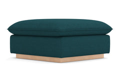 Olivia Ottoman :: Leg Finish: Natural / Size: 35x35
