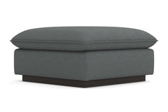 Olivia Ottoman :: Leg Finish: Espresso / Size: 35x35