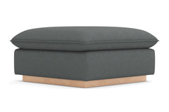 Olivia Ottoman :: Leg Finish: Natural / Size: 35x35