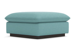 Olivia Ottoman :: Leg Finish: Espresso / Size: 35x35