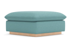 Olivia Ottoman :: Leg Finish: Natural / Size: 35x35