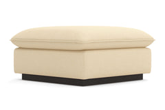 Olivia Ottoman :: Leg Finish: Espresso / Size: 35x35