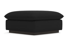 Olivia Ottoman :: Leg Finish: Espresso / Size: 35x35
