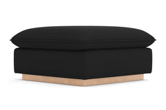 Olivia Ottoman :: Leg Finish: Natural / Size: 35x35