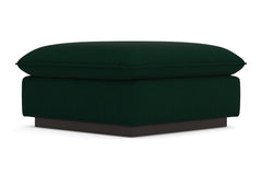 Olivia Ottoman :: Leg Finish: Espresso / Size: 35x35