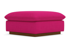 Olivia Ottoman :: Leg Finish: Pecan / Size: 35x35