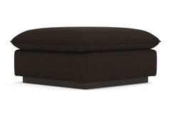 Olivia Ottoman :: Leg Finish: Espresso / Size: 35x35