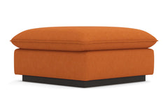 Olivia Ottoman :: Leg Finish: Espresso / Size: 35x35