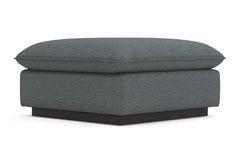 Olivia Ottoman :: Leg Finish: Espresso / Size: 35x35