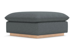 Olivia Ottoman :: Leg Finish: Natural / Size: 35x35