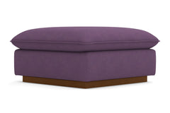 Olivia Ottoman :: Leg Finish: Pecan / Size: 35x35