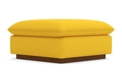 Olivia Ottoman :: Leg Finish: Pecan / Size: 35x35