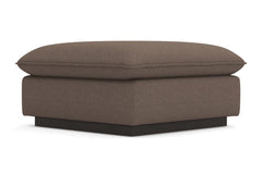 Olivia Ottoman :: Leg Finish: Espresso / Size: 35x35