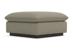 Olivia Ottoman :: Leg Finish: Espresso / Size: 35x35
