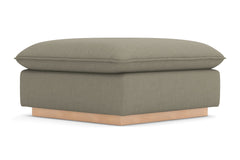 Olivia Ottoman :: Leg Finish: Natural / Size: 35x35