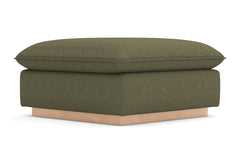 Olivia Ottoman :: Leg Finish: Natural / Size: 35x35