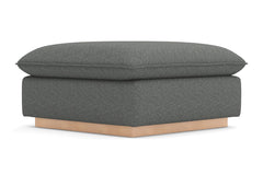 Olivia Ottoman :: Leg Finish: Natural / Size: 35x35