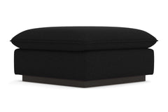 Olivia Ottoman :: Leg Finish: Espresso / Size: 35x35